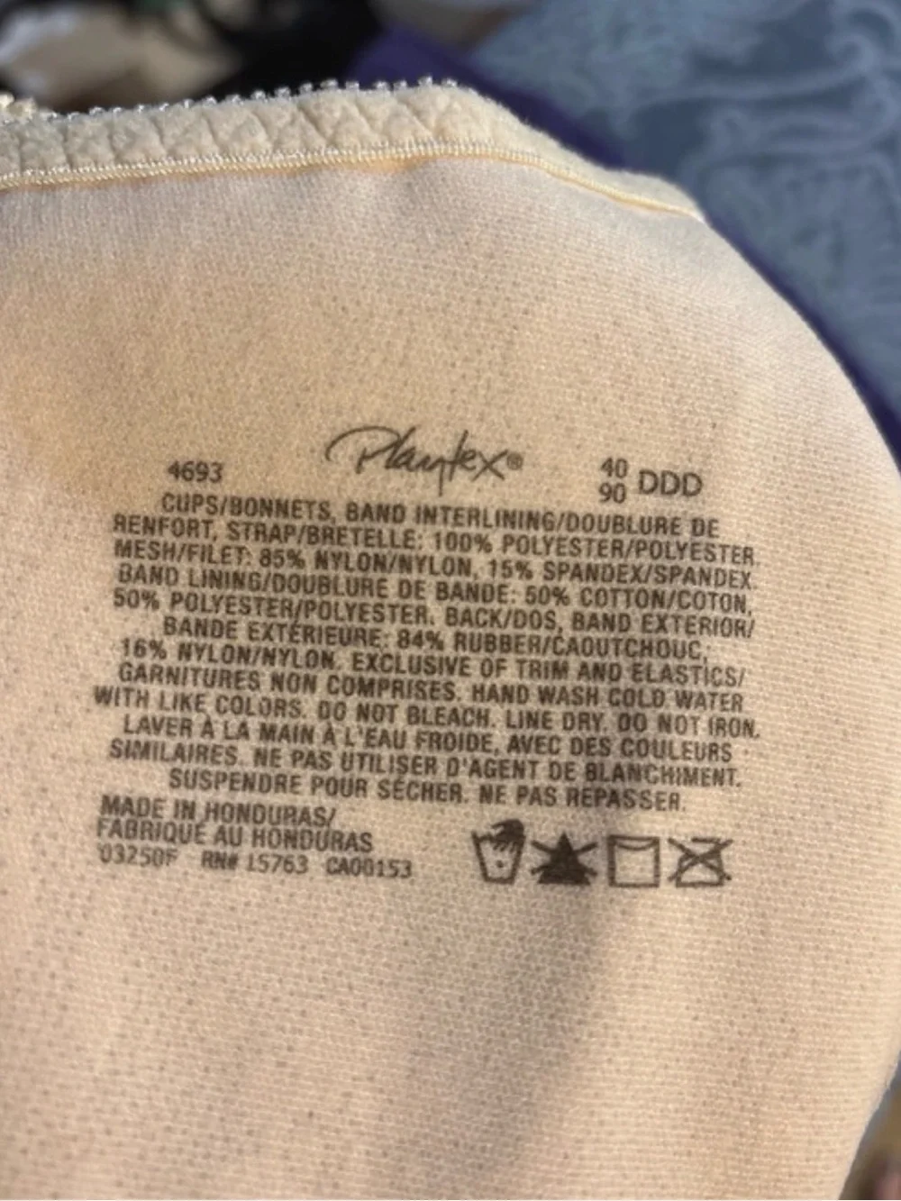 Playtex unlined bra